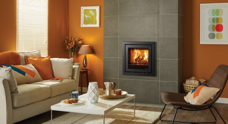 An example of an inset log burner. Home Statements