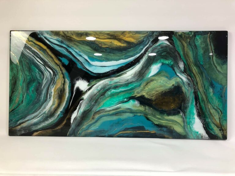An example of an epoxy resin Wall art, by Home Statements