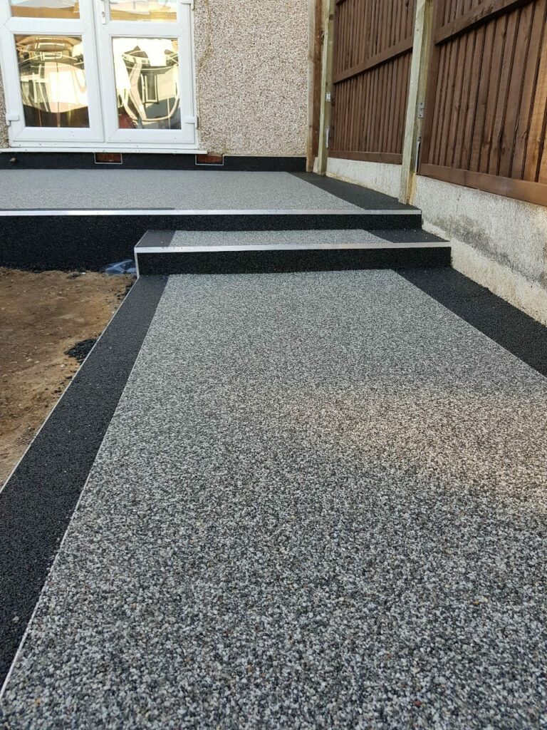 An example of a resin bound path, by Home Statements