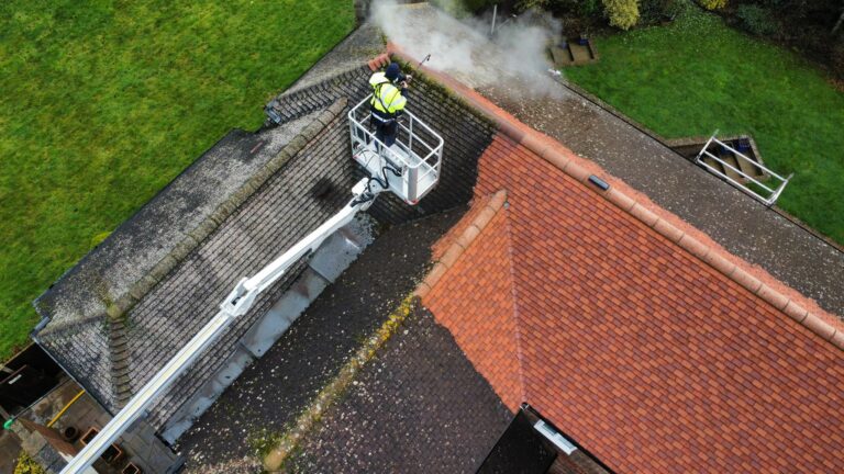 an example of professional roof clean in East Farleigh by Home Statements
