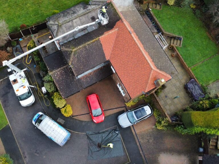 an example of professional roof clean in East Farleigh by Home Statements