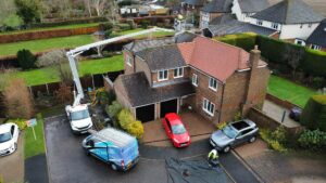 roof cleaning in Sevenoaks, clean roof by Home Statements Ltd