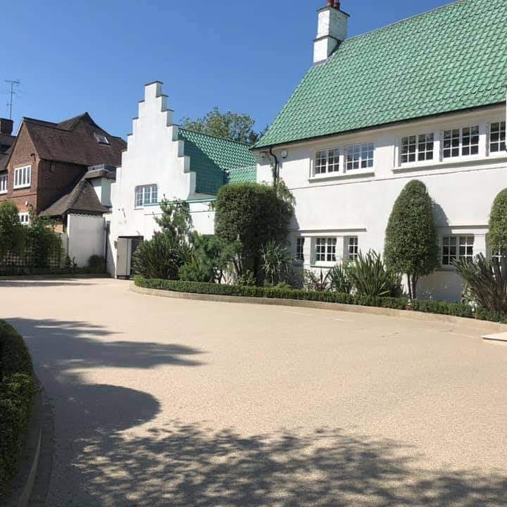 An example of a resin bound driveway, installed by Home Statements