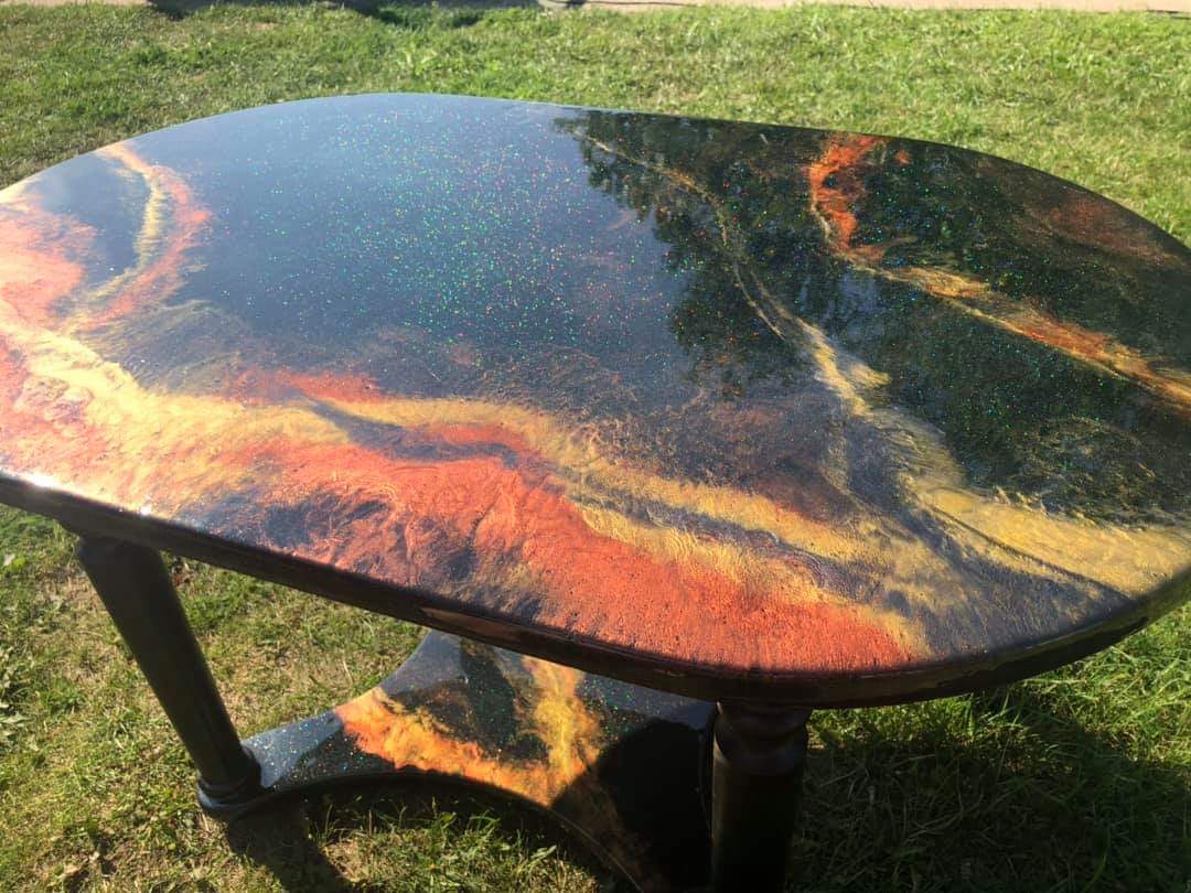 Amazing Epoxy Resin Table Resurface In Bromley   FB IMG 1587463422699 