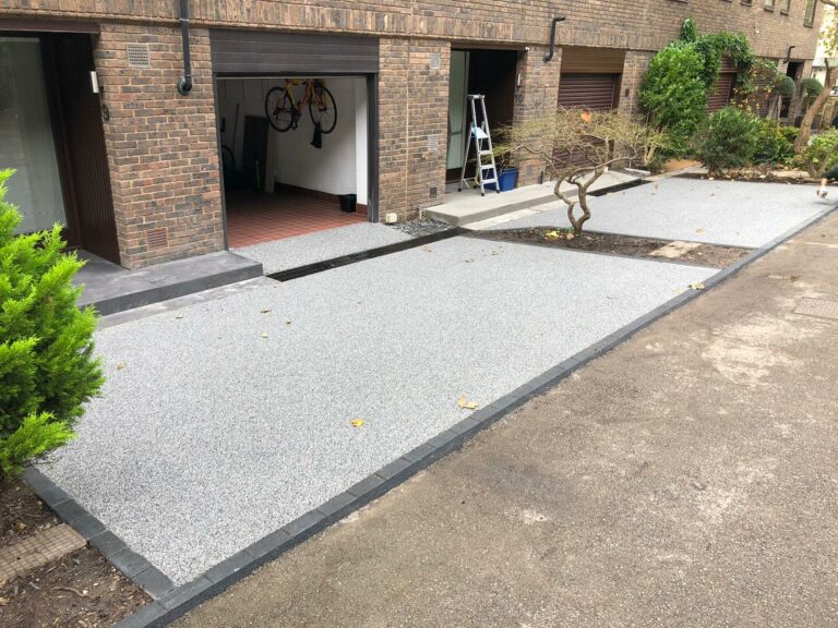 An example of a resin bound driveways in London, by Home Statements