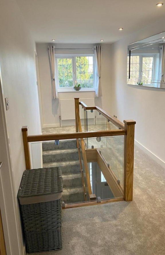 An example of a glass balustrade, Home Statements
