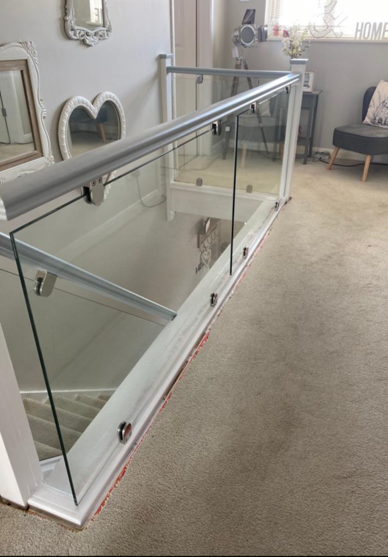 An example of a glass balustrade, Home Statements