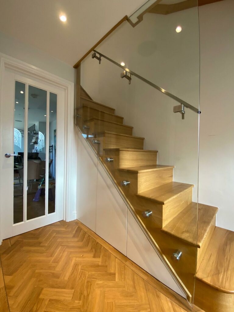 An example of a glass balustrade, Home Statements