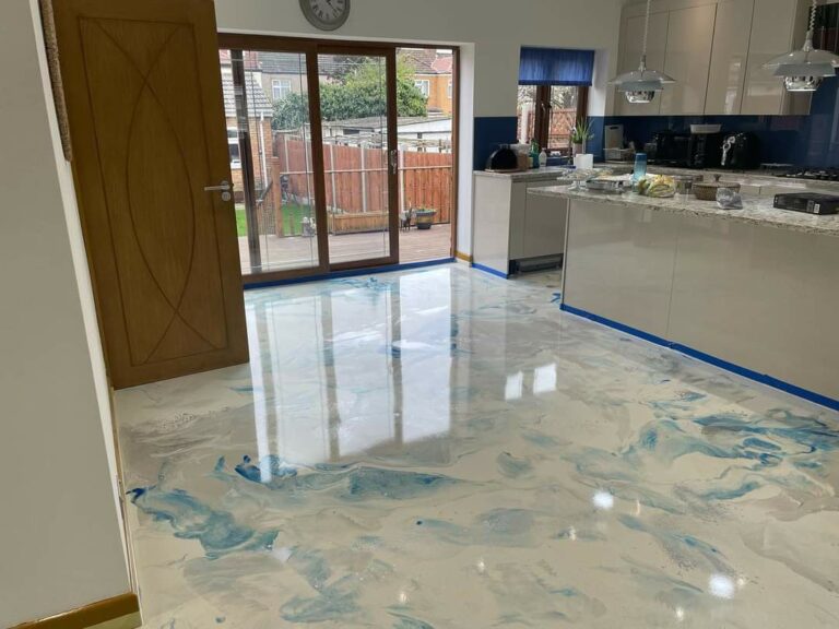 An example of a resin floor, Home Statements.co.uk