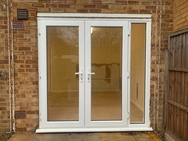 An example of a uPVC door installation, by Home Statements