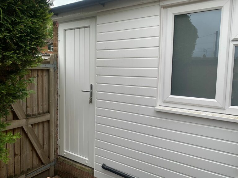 An example of a UPVC door, by Home Statements