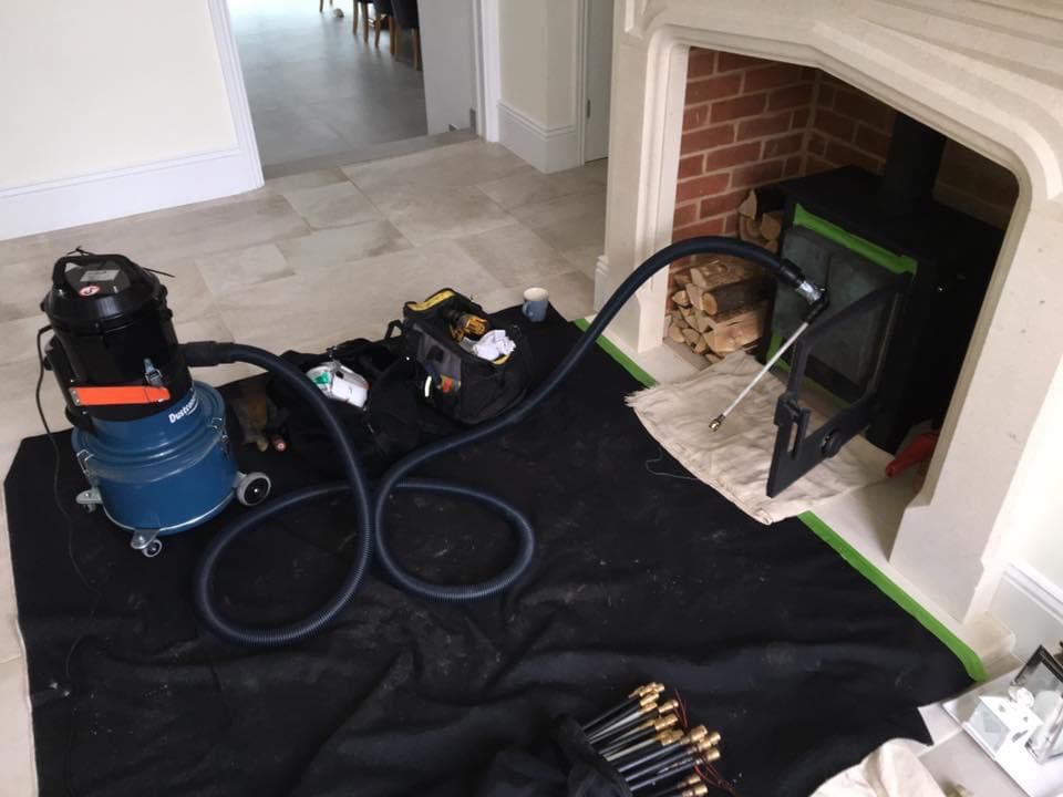 An example of a chimney sweep service in Kent, by Home Statements